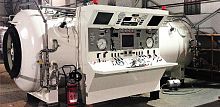 Decompression hyperbaric chamber multiplace