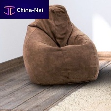 Contemporary bean bag CASPERleatherfabric