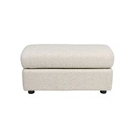 Contemporary ottoman Mississippipolyesterrectangularupholstered
