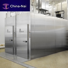 Meat cooling chamber stainless steel