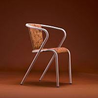 Contemporary chair BICAchairindoorcorksteel base