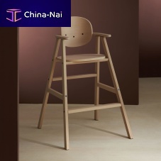 Extendable highchair Growing Greenbeechsolid wood