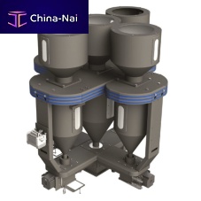 Conical screw blender OPTI-BLEND 1000continuousgranuleshorizontal
