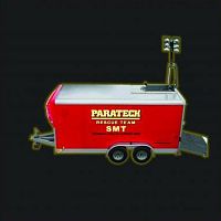 Tandem trailer BASIC TRENCHtowedfor tools