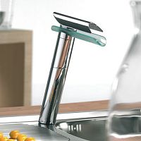 Countertop mixer tap MORGANA: 73..579VRchromed metalkitchen1-hole