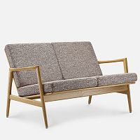 Contemporary sofa STEFAN textileleatherfoam