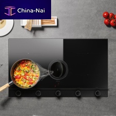 Induction cooktop NIKOLATESLA UNPLUGGED4 burnerbuilt-inwith knobs