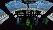 Flight simulator AS seriesaircrafthelicoptertraining