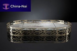 Metal centerpiece LUIGIcontemporarycustomizablecommercial