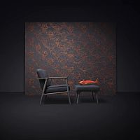 Contemporary footrest Zio fabricoakby Marcel Wanders
