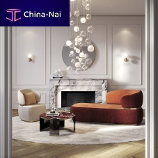 Contemporary daybed BON TONfabricleatherindoor