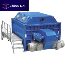 Twin-shaft kneader MAObatchfor concrete