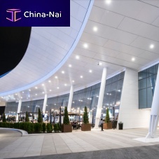 Flat roofing panel MGM NATIONAL HARBORaluminumcompositemetal look