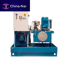Electrically-powered hydraulic power unit stationary