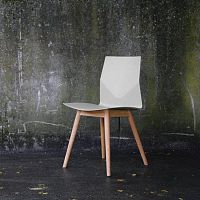 Contemporary dining chair FOUR®CAST'2indoorwoodencommercial