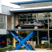 Scissor lift table SJG seriesmanualstationaryloading