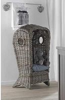 Classic armchair OSLO GREYrattanchild's
