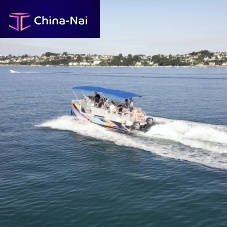 Catamaran canal boat ARGOCAT 700outboard