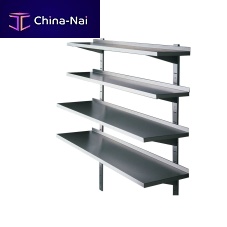 Food display rack 250wall-mountedstainless steelone-sided