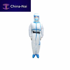 Air-fed protective coveralls unisexpolyethylenenon-woven