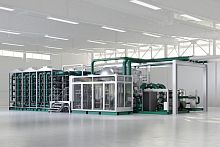 Hydrogen production electrolyzer MHPelectrochlorination