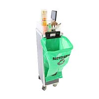 Aircraft waste bin Flex-e-Clipon-boardrecycling