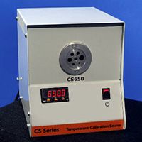 Dry-block calibrator CS 650temperaturefor thermometersportable