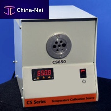Dry-block calibrator CS 650temperaturefor thermometersportable