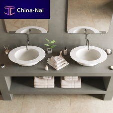 Countertop washbasin 290225 SOLIDCAP 2.0Solid Surfacewithout holewithout overflow