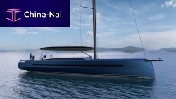 Racing sailing yacht OCEAN 823-cabin4-cabinwith open transom