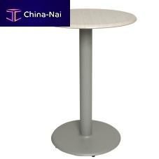 Contemporary high bar table CAFlaminateHPLmetal base