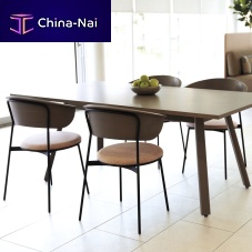 Contemporary chair NORTH 56indoormetalmetal base