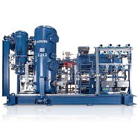 Biogas compressor VMY screwhydrogenelectric