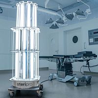 UVC disinfection robot SteriProfor hospital