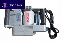 Electric groove-cutting machine tube