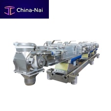 Vibrating conveyor troughfor bulk materialsstainless steel