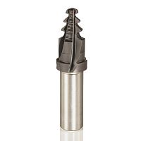 Solid milling cutter threadformcoated