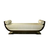 Art Deco daybed SF100fabricleathersolid wood