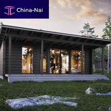 Prefab house Glass Houseeco-friendlycontemporarywith terrace