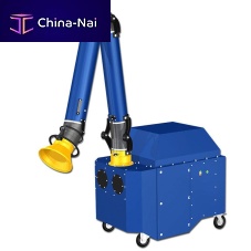 Mobile fume extractor Giant 2weldingactivated carbon filterwith extraction arm