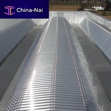 Aluminum roofing sheet METAPLAK 28metal lookcorrugatedcurved