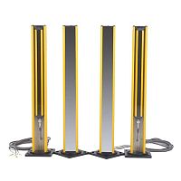 Deflection mirror for light curtain