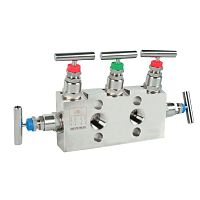5-way manifold IV30stainless steelfor gasshut-off