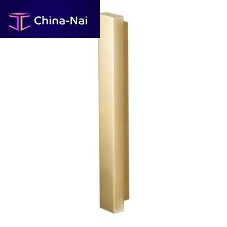 Brass furniture handle P/600polishedbrushedaged