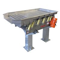 Vibrating grading machine