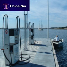 Marina floating fuel dock FUEL STATION