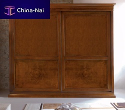 Traditional wardrobe ARMANDO oakwalnutsolid wood