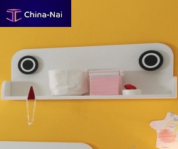 Wall-mounted shelf MINIMOcontemporarylacquered woodchild's