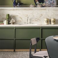 Corian® backsplash Dune Prima