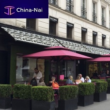 Roller blind fabric patternedacrylicfor outdoor use